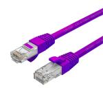 Cruxtec 0.5m Cat6 Ethernet Cable -  Purple Color