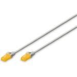 Digitus UTP Slim CAT6 Patch Lead - 2m - Grey