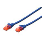 Digitus DK-1617-002/B Cat6 UTP Patch Lead - 20cm - Blue