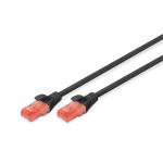Digitus DK-1617-005/BL Cat6 UTP Patch Lead - 50cm - Black