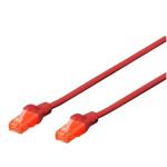 Digitus DK-1617-005/R Cat6 UTP Patch Lead - 50cm - Red