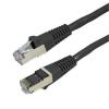 Dynamix PLK-AUGS-1 Cat6A RJ45 Patch Lead - 1m - Black S/FTP - Shielded - 10G - 26AWG - 500MHz - Gold Plated Dynamix PLK-AUGS-1 Cat6A RJ45 Patch Lead - 1m - Black S/FTP - Shielded - 10G - 26AWG - 500MHz - Gold Plated