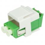 Dynamix FP-LCAPC-D Keystone Adapter LC APC - Duplex - Singlemode - Slimline - Shuttered
