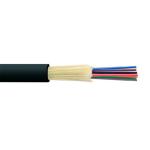 Dynamix G.562D 12 Core Single Mode Tight Buffered Fibre Cable Roll - 300m - Black Indoor Outdoor Rated - Black ONFR Jacket - Diameter 6.1mm