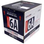 Dynamix C-C6AUTPL-SLDGY Cat6A 10G UTP Solid Cable Roll - 305m - Grey 500MHz - 23AWG x 4P - LSZH Jacket - Supplied on Plastic Reel