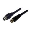 Dynamix CA-FRF-2 Coaxial RF PAL Male to F Type Male Cable - 2m Dynamix CA-FRF-2 Coaxial RF PAL Male to F Type Male Cable - 2m