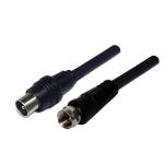 Dynamix CA-FRF-2 2M RF PAL Male to F Type    Male Coaxial Cable