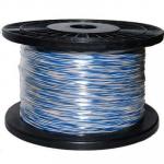 Dynamix 250M Blue & White Jumper Cable Roll Copper = 0.45mm