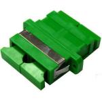 Dynamix A-FIBSCAPC-SM Duplex Single-Mode SC-APC to SC-APC Fibre Joiner - Green Ceramic Sleeve