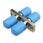 Dynamix A-FIBSTST-DSM  Fibre ST to ST Duplex       Single-mode Joiner, Ceramic sleeve, Blue Colour