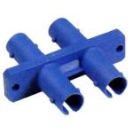 Dynamix A-FIBSTST Duplex Multi-Mode ST to ST Fibre Joiner PhBr Sleeve
