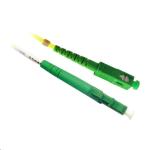 Dynamix FSM-LCASCA-3-SX 3M 9u LCAPC/SCAPC Simplex Single Mode G657A1 Bend Insensitive Fibre Lead.Yellow LSZH Jacket