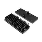 Dynamix SPLICEB Splice Bridge - 12 Way 37x95x16mm - Adhesive Pad - Compatible with 45/60mm Protectors