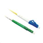 Dynamix FSM-LCALC-2-SX OS1 LC APC to LC Fibre Lead - 2m - Yellow 9 Micron - Simplex - Singlemode - G657A1 Bend Insensitive - LSZH Jacket