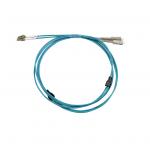 Dynamix FLA-LCSCOM3-5 OM3 LC to SC Armoured Fibre Lead - 5m - Aqua Duplex - Multimode - 3.3mm - LZSH Jacket