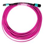 Dynamix FT-MPOOM4-100  100M OM4 MPO ELITE Trunk    Multimode Fibre Cable. POLARITY C CrossedTrunkCable Made with ELITE ELITE Low Loss Female Connectors