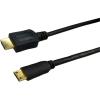 Dynamix C-HDMI14-HM-3 High-Speed HDMI to HDMI Mini Cable - 3m - Black Dynamix C-HDMI14-HM-3 High-Speed HDMI to HDMI Mini Cable - 3m - Black