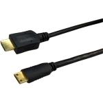 Dynamix C-HDMI14-HM-3 3M High Speed HDMI to HDMI Mini Cable - Colour Black
