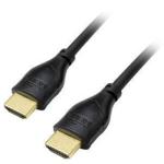 Dynamix C-HDMIHSE-03 0.3m HDMI 10Gbs Slimline High-Speed Cable with Ethernet - Max Res: 4K2K24/30Hz(3840 2160) 8 Audio channels - 8bit colour depth - Supports CEC, 3D, ARC, Ethernet
