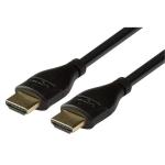 Dynamix C-HDMIHSE-0 10Gbps High-Speed Slimline HDMI Cable - with Ethernet - 50cm Max Res 4K2K 24/30Hz (3840x2160) - 8 Audio Channels - 8bit Colour Depth - Supports CEC, 3D, ARC