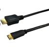 Dynamix C-HDMI14-HM-1 High-Speed HDMI to HDMI Mini Cable - with Ethernet - 1m Max Res 4K 30Hz (3840x2160) Dynamix C-HDMI14-HM-1 High-Speed HDMI to HDMI Mini Cable - with Ethernet - 1m Max Res 4K 30Hz (3840x2160)