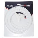 Dynamix EW-20RW Easy Wrap Cable Management - 2.5m x 20mm - White Blister Retail Packaging
