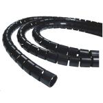 Dynamix EW-1520 Easy Wrap Cable Management - 20m x 15mm - Black Bulk Packed - Includes Tool