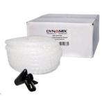 Dynamix EW-1520C 20Mx15mm Easy Wrap - Cable  Management Solution, Bulk Packed CLEAR Colour, Includes Tool.