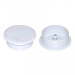 Dynamix CG80WH 80mm Desk Grommet WHITE