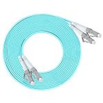 ETU-LINK 10G Fiber Cable - 5m - Aqua LC to LC - OM3-300 - Multimode - 50/125µm