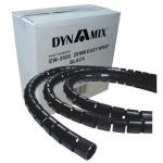 Dynamix EW-2020 20M x 20mm Easy Wrap Cable Management Solution, Bulk Packed BLACK Colour, Does Not IncludeTool