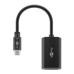 Goobay 51776 USB-C- VGA adapter black  0.2m