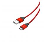 J5create Premium Aluminum 1.2M Red Type-C To USB 5V 3A 15W Charging Cable, Built-in 56K Ohm Pull-up Resistor For Max Charging Speed and Overcurrent Protecting.