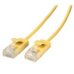 Laser CB-C6-03YLO 3m  Ultra Slim Cat6 Network Cable Yellow