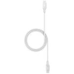 Mophie 1.5M Premium USB-C to USB-C PD Fast Charging Cable - White, Support Up to 60W PD Fast Charging, Durable braided nylon, Heavy-Duty Construction, Anodized matte aluminium connectors, Universal Compatibility