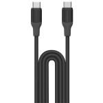 Momax 1-Link Flow 60W USB-C Cable - 1.2m - Black PD Fast Charging - Translucent Design - High Quality TPE & Silicon - Supports Apple iPhone / iPad Pro / iPad Air / Samsung / Oppo / Oneplus / Nothing Phone