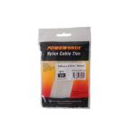 Powerforce POWCT1002NT-100 Standard - Nylon 6/6 Cable Tie - 102mm x 2.5mm - Natural - 100 Pack Indoor - UL 94V-2 Flammability Rating - MIL-S-23190E Tensile Strength