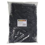 Powerforce POWCT2807BK-1000 UV Resistant - Nylon 6/6 Cable Tie - 280mm x 7.6mm - Black - 1000 Pack Indoor / Outdoor - UL 94V-2 Flammability Rating - MIL-S-23190E Tensile Strength - Carbonate A