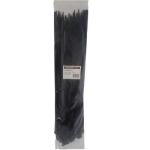 Powerforce POWCT6859BK-100 UV Resistant - Nylon 6/6 Cable Tie - 685mm x 9mm - Black - 100 Pack Indoor / Outdoor - UL 94V-2 Flammability Rating - MIL-S-23190E Tensile Strength - Carbonate A
