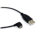 StarTech.com UUSBHAUB1RA USB 2.0 - 480Mbps USB-A to Micro USB Cable - 30cm Right Angle - Micro USB