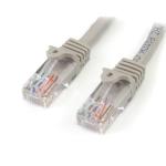 StarTech.com 45PAT15MGR Cat5e Patch Cable - 15m - Gray Snagless - RJ45 Connectors