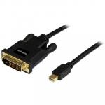 StarTech.com 1080p Mini DisplayPort to DVI Cable - 3m (10ft) Passive - Mini DP 1.2 - DVI-D Single Link - Thunderbolt 1-2 Compatible - Mac-PC to DVI Monitor