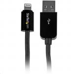 StarTech USBLT3MB 10 ft Black 8-pin Lightning to USB Cable