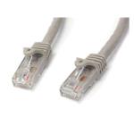 StarTech.com N6PATC5MGR Cat6 - 10GbE - 100W PoE++ Ethernet Cable - 5m - Gray Gigabit Ethernet Wire / 650MHz 100W PoE++ RJ45 UTP Category 6 Network / Patch Cord Snagless with Strain Relief Fluke Tested UL / TIA Certified - Male to Male