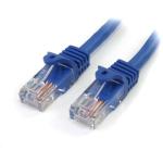 StarTech.com 45PAT2MBL Cat5e Patch Cable - 2m - Blue Snagless - UTP - RJ45 Connectors