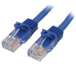 StarTech.com 45PAT7MBL Cat5e Ethernet Patch Cable - 7m - Blue Snagless - RJ45 Connectors