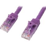 StarTech.com 45PAT7MPL Cat5e Ethernet Patch Cable - 7m - Purple Snagless - RJ45 Connectors
