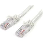 StarTech.com 45PAT7MWH Cat5e Patch Cable - 7m - White Snagless - RJ45 Connectors