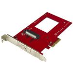 StarTech U.2 to PCIe Adapter for 2.5in U.2 NVMe SSD - SFF-8639 - x4 PCI Express 3.0