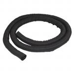 StarTech.com WKSTNCM2 Cable Management Sleeve - 4.6m - Black Flexible Coiled - 1.0-1.5in dia. - Polyester - Trimmable